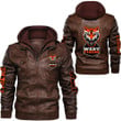Love New Zealand Clothing - West Tigers Leather Jacket A35