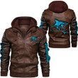 Love New Zealand Clothing - Cronulla-Sutherland Sharks Leather Jacket A35