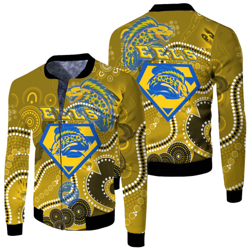 Love New Zealand Clothing - Parramatta Eels Superman Rugby Fleece Winter Jacket A35