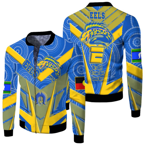 Love New Zealand Clothing - Parramatta Eels Naidoc 2022 Sporty Style Fleece Winter Jacket A35