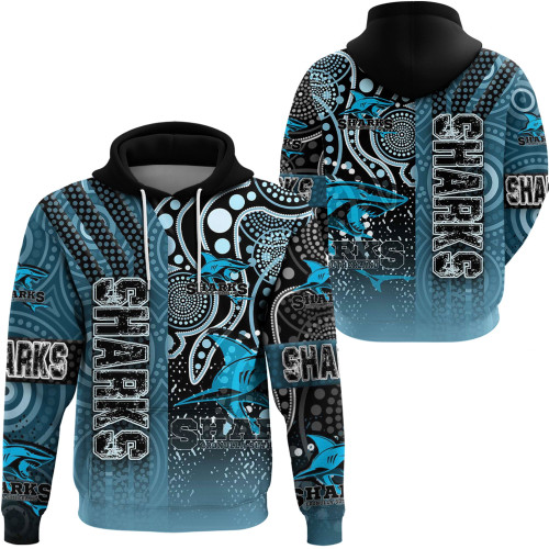 Love New Zealand Clothing - Cronulla-Sutherland Sharks Sporty Style Hoodie A35