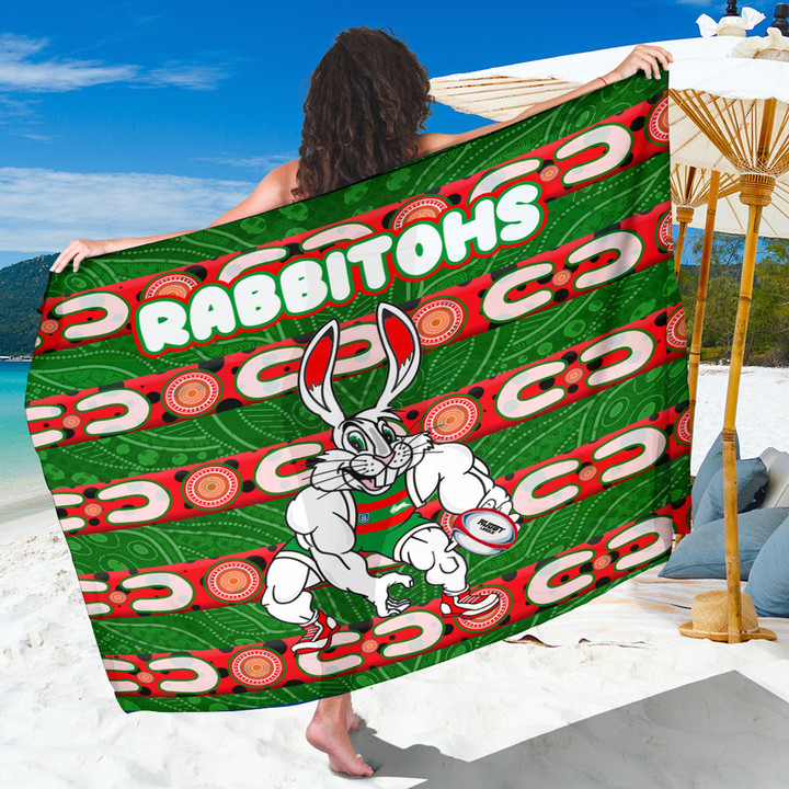 Love New Zealand Sarong - South Sydney Roosters Comic Style New Sarong | africazone.store
