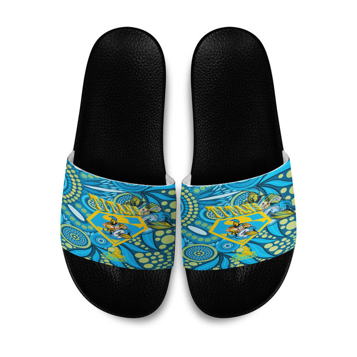 Love New Zealand Slide Sandals - Gold Coats Titans Superman Slide Sandals | africazone.store
