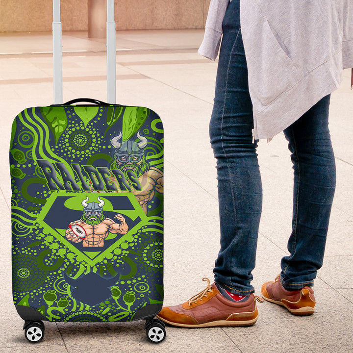 Love New Zealand Luggage Covers - Canberra Raiders Superman Luggage Covers | africazone.store
