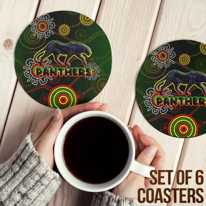 Love New Zealand Coasters (Sets of 6) - Penrith Panthers New Coasters | africazone.store

