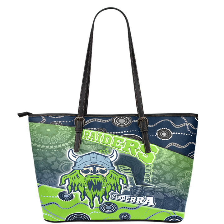 Love New Zealand Leather Tote - Canberra Raiders Naidoc New New Leather Tote | africazone.store
