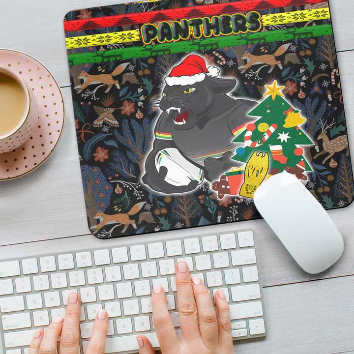Love New Zealand Mouse Pad - Penrith Panthers Chritsmas 2022 Mouse Pad | africazone.store
