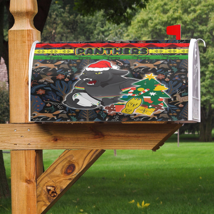 Love New Zealand Mailbox Cover - Penrith Panthers Chritsmas 2022 Mailbox Cover | africazone.store
