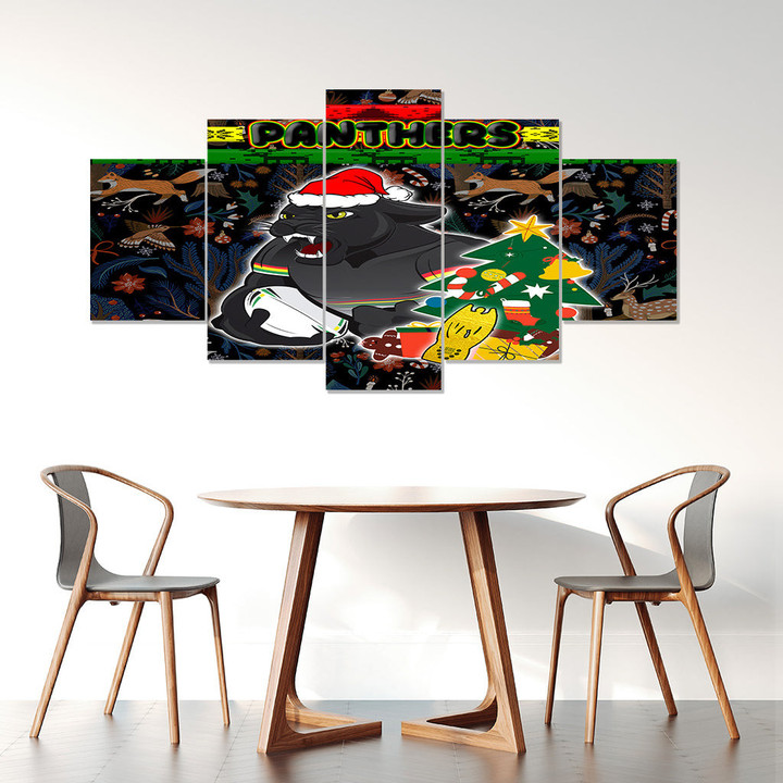 Love New Zealand Canvas Wall Art - Penrith Panthers Chritsmas 2022 Canvas Wall Art | africazone.store
