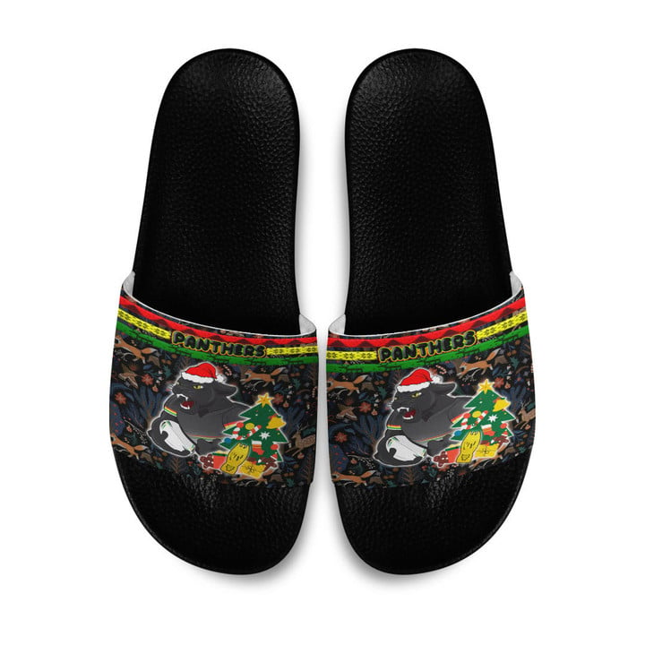 Love New Zealand Slide Sandals - Penrith Panthers Chritsmas 2022 Slide Sandals | africazone.store
