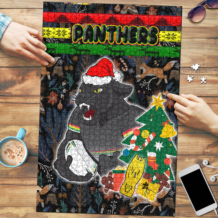 Love New Zealand Jigsaw Puzzle - Penrith Panthers Chritsmas 2022 Jigsaw Puzzle | africazone.store
