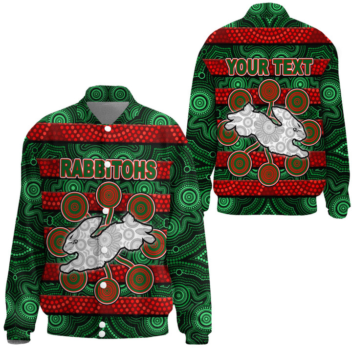 Love New Zealand Clothing - South Sydney Rabbitohs Aboriginal Thicken Stand-Collar Jacket A35 | Love New Zealand