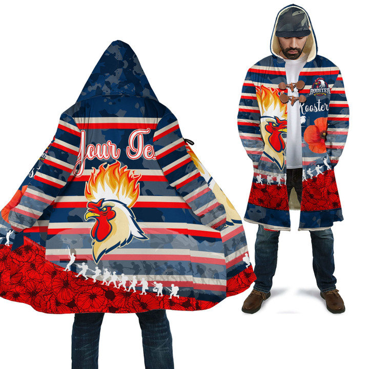 Love New Zealand Clothing - Sydney Roosters Anzac Day New Style Cloak A35 | Love New Zealand