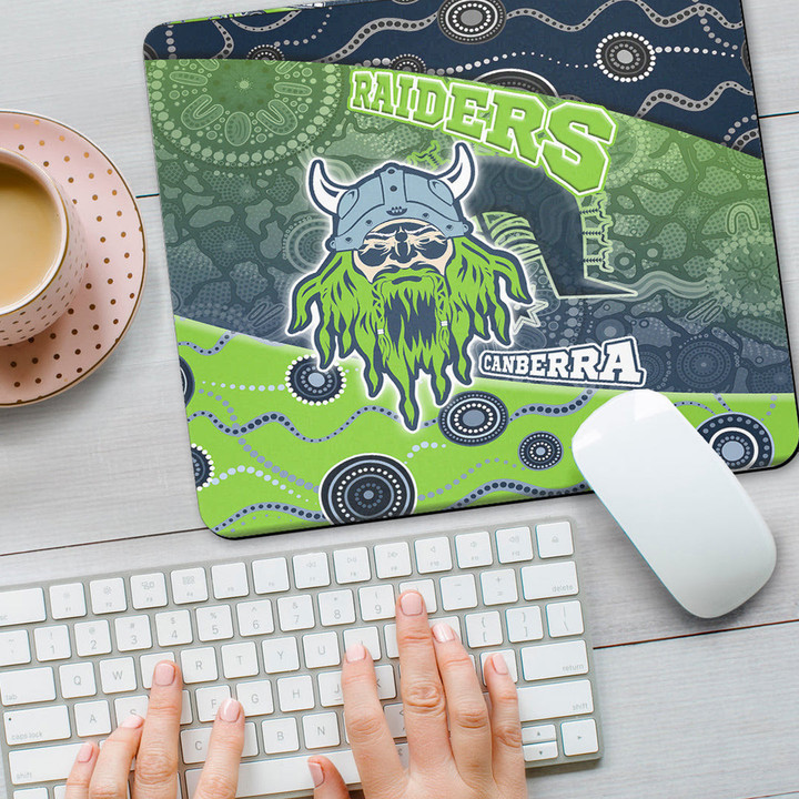 Love New Zealand Mouse Pad - Canberra Raiders Naidoc New New Mouse Pad | africazone.store
