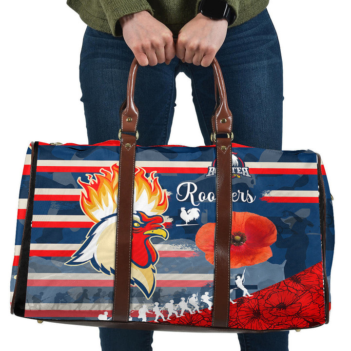 Love New Zealand Bag - Sydney Roosters Style Anzac Day New Travel Bag | africazone.store
