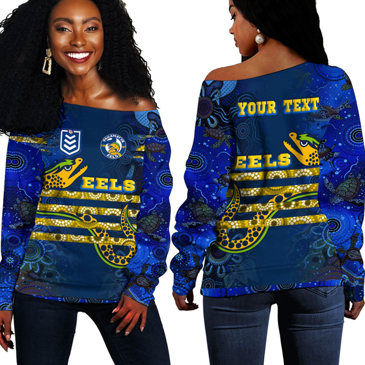 Love New Zealand Clothing - Parramatta Eels New Style Off Shoulder Sweaters A35 | Love New Zealand