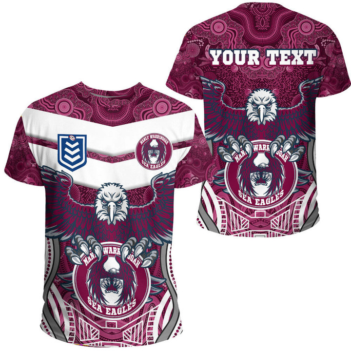 Love New Zealand Clothing - Manly Warringah Sea Eagles New Style T-shirt A35 | Love New Zealand