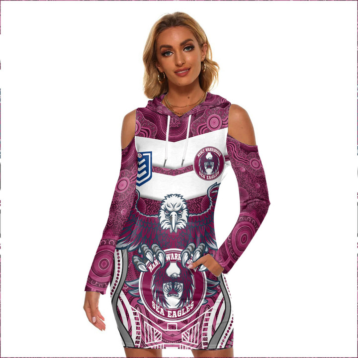 Love New Zealand Clothing - Manly Warringah Sea Eagles New Style  Women's Tight Dress A35 | Love New Zealand