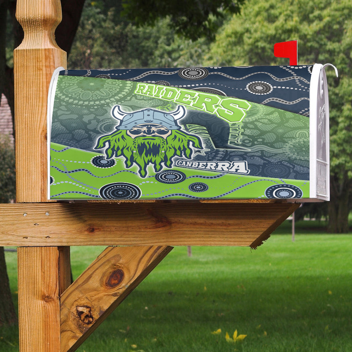 Love New Zealand Mailbox Cover - Canberra Raiders Naidoc New New Mailbox Cover A35