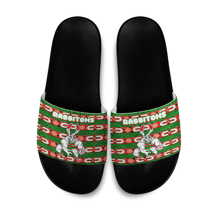 Love New Zealand Slide Sandals - South Sydney Roosters Comic Style New Slide Sandals | africazone.store
