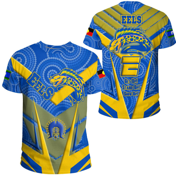Love New Zealand Clothing - Parramatta Eels Naidoc 2022 Sporty Style T-shirt A35 | Love New Zealand
