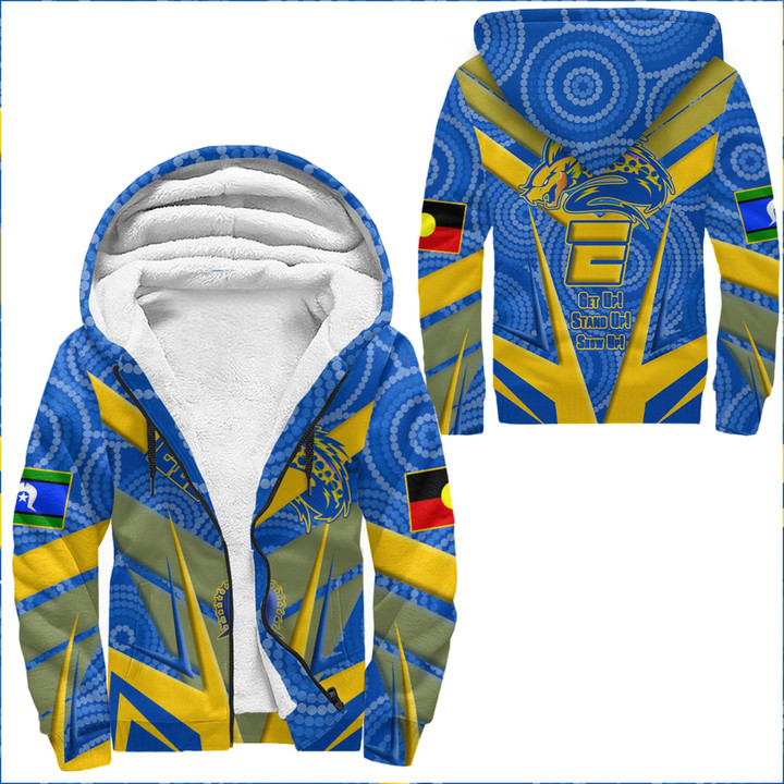 Love New Zealand Clothing - Parramatta Eels Naidoc 2022 Sporty Style Sherpa Hoodies A35 | Love New Zealand