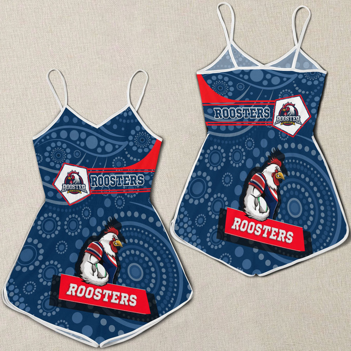 Love New Zealand Clothing - Sydney Roosters Simple Style Women Rompers A35