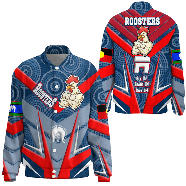 Love New Zealand Clothing - Sydney Roosters Naidoc 2022 Sporty Style Thicken Stand-Collar Jacket A35 | Love New Zealand