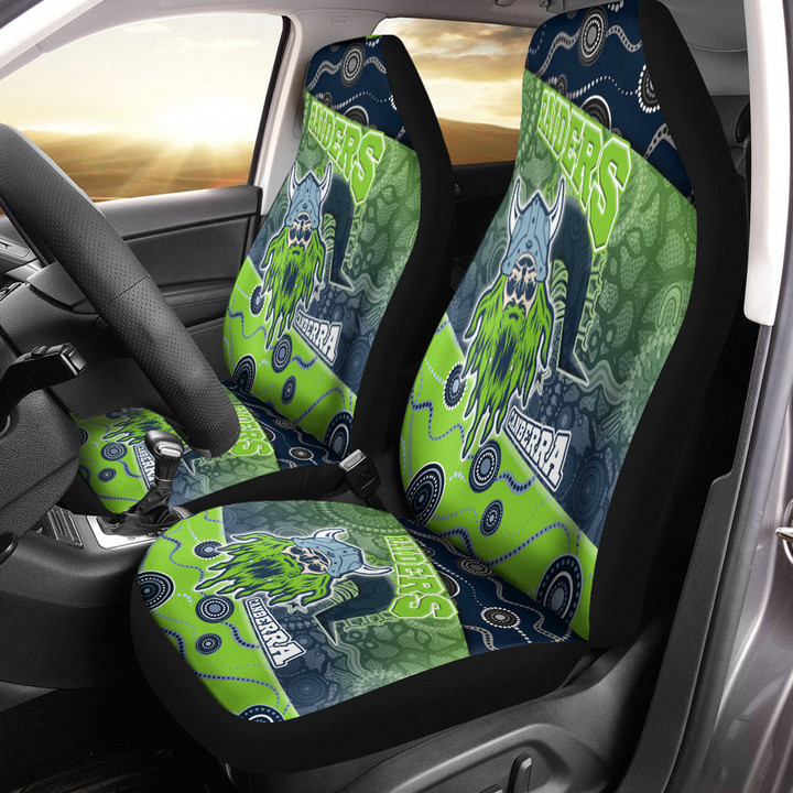 Love New Zealand Car Seat Covers - Canberra Raiders Naidoc New New Car Seat Covers | africazone.store
