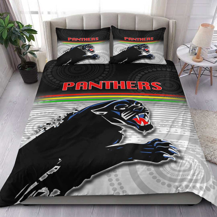 Love New Zealand Bedding Set - Penrith Panthers - Rugby Team Bedding Set | lovenewzealand.co
