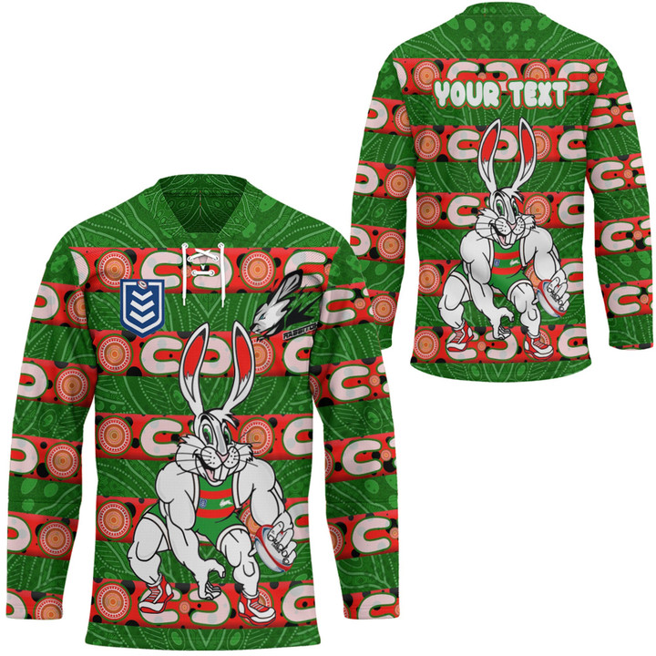 Love New Zealand Clothing - South Sydney Rabbitohs Comic Style Hockey Jersey A35 | Love New Zealand