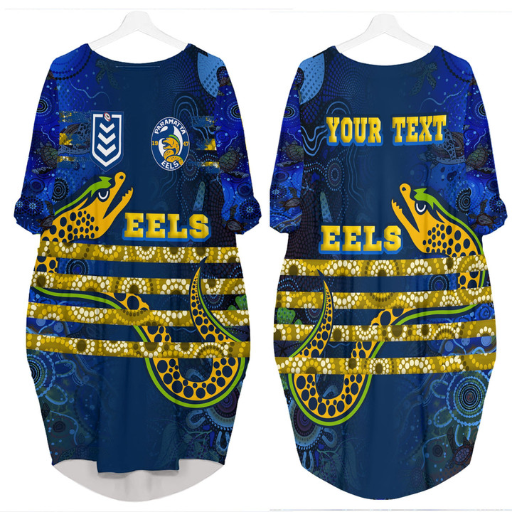 Love New Zealand Clothing - Parramatta Eels New Style Batwing Pocket Dress A35 | Love New Zealand