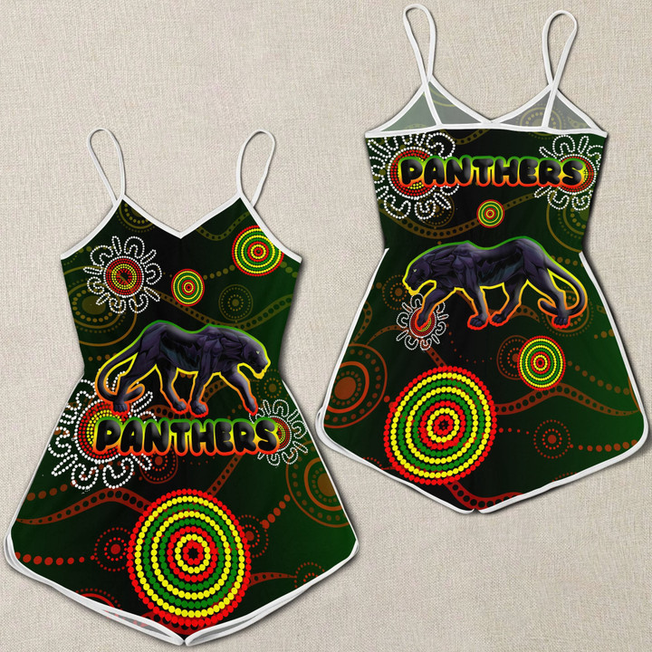 Love New Zealand Clothing - Penrith Panthers New Women Rompers A35