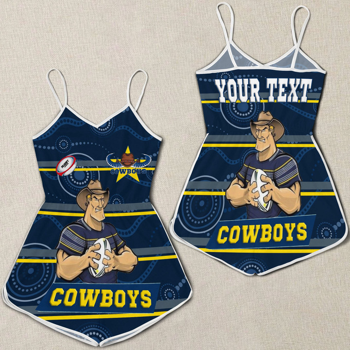 Love New Zealand Clothing (Custom) - North Queensland Cowboys Women Rompers A35
