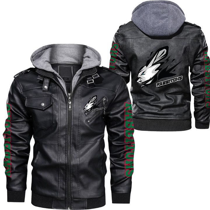 Love New Zealand Clothing - South Sydney Rabbitohs Leather Jacket A35