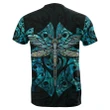 Dragonfly Paua Shell T-Shirt Mix Maori Tattoo TH4