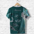 (Custom Personalised) Manta Ray Giant Of Ocean T Shirt Maori Hei Tiki and Paua Back | Love New Zealand