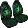 Taurus zodiac With Symbol Mix Polynesian Tattoo Car Seat Covers Green TH4 | Lovenewzealand.co