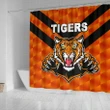 Balmain Shower Curtain Tigers Orange Vibes No.2 K8 | Lovenewzealand.co