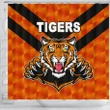 Balmain Shower Curtain Tigers Orange Vibes No.2 K8 | Lovenewzealand.co