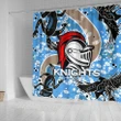 Knights Shower Curtain Aboriginal 2 TH4 | Lovenewzealand.co