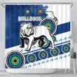 Bulldogs Shower Curtain Special Indigenous K13 | Lovenewzealand.co