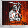 Crusaders Shower Curtain K4 | Lovenewzealand.co