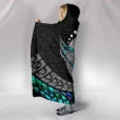 Love New Zealand Hooded Blanket - Maori New Zealand Hooded Blanket Hei Tiki Sport Style TH12