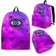 Evil Eye Backpack Simple Style - Pink K8 | Lovenewzealand.co