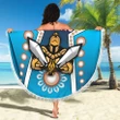 Love New Zealand Beach Blanket - Gold Coast Beach Blanket Titans Gladiator Simple Indigenous K8