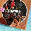 Love New Zealand Beach Blanket - Illawarra Hawks Beach Blanket ndigenous K8