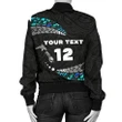 (Custom Personalised) Maori Men's Bomber Jacket Hei Tiki Sport Style - Custom Text and Number TH12 | Lovenewzealand.co