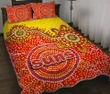 Gold Coast Quilt Bed Set Sun Aboriginal TH4 | Lovenewzealand.co