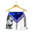 Bulldogs All Over Print Women's Shorts TH4 | Lovenewzealand.co